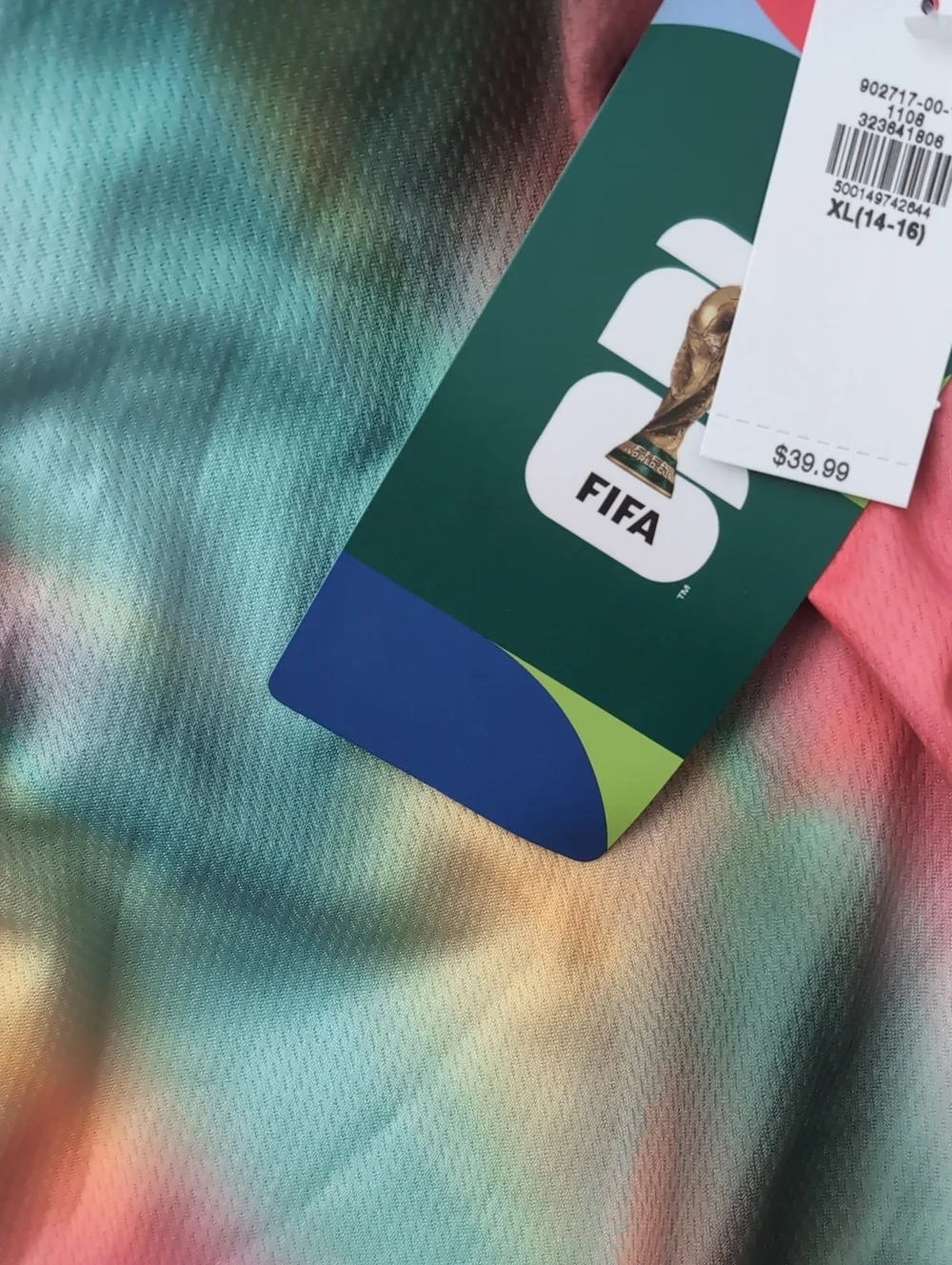 Old Navy FIFA World Cup 26 Mexico Lifestyle Collared Jersey T-Shirt- XL(14-16)